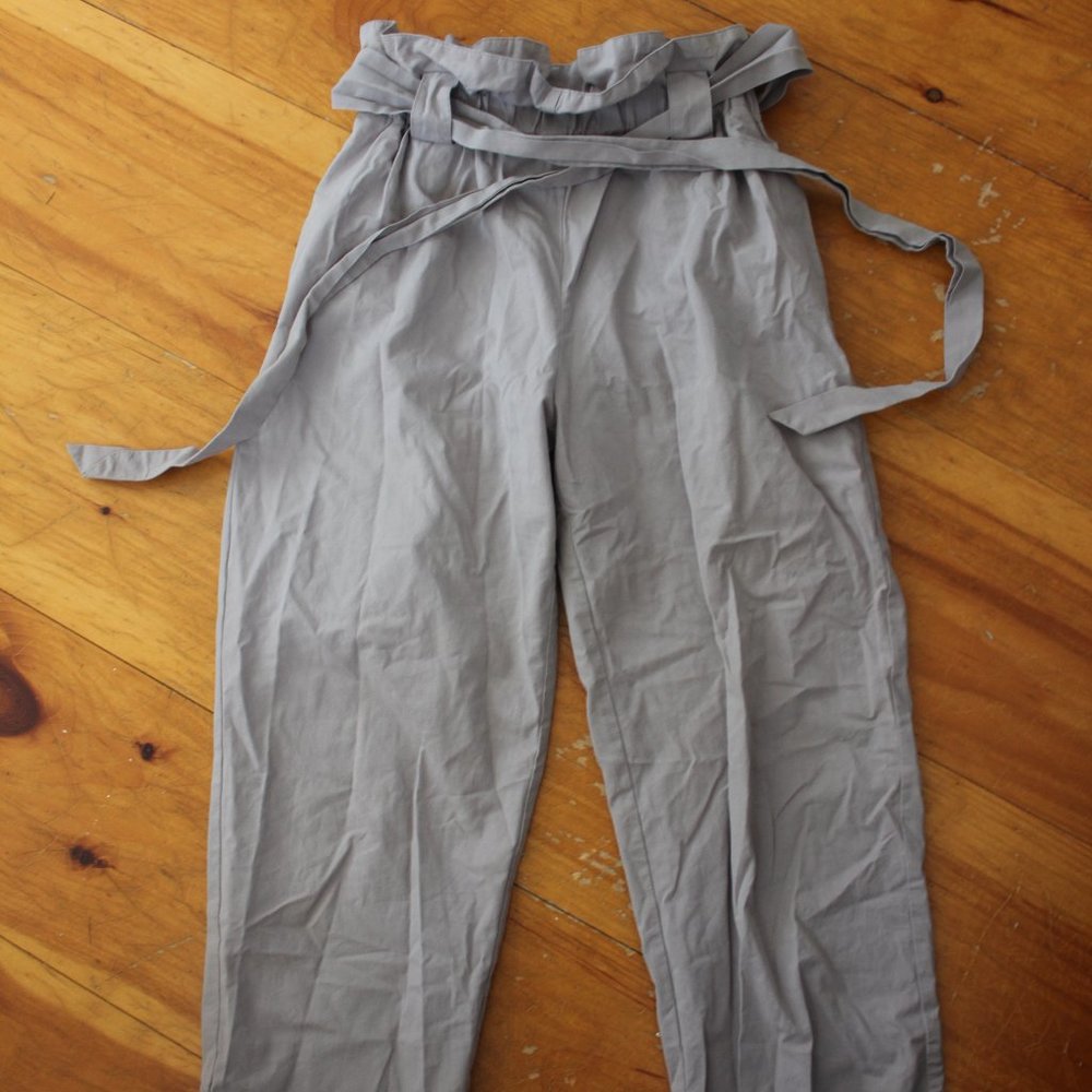 Cartonnier for Anthropologie Paper Bag Waist Pant Extra Small XS